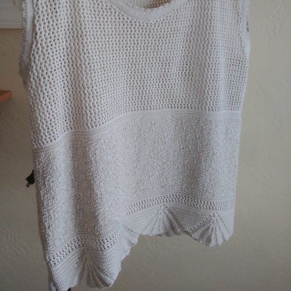 Knitted tank size M tan gray - Picture 3 of 9